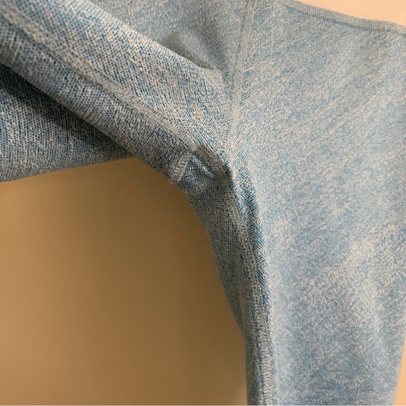 Beyond Yoga x Equinox women’s cropped leggings blue white size Medium - Picture 7 of 10